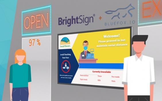 BrightSign and BlueFox Count Header4