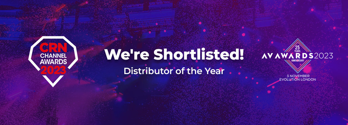 Midwich shortlisted - AV Awards and CRN Awards 2023
