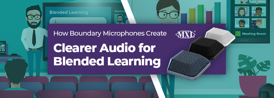 MXL Boundary Microphones for Clearer Audio