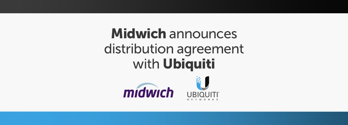 Midwich announces distribution agreement with Ubiquiti