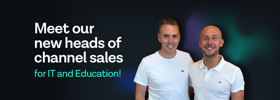 Ellis Barnes and Bradley Bennett as heads of channel sales for IT and Education