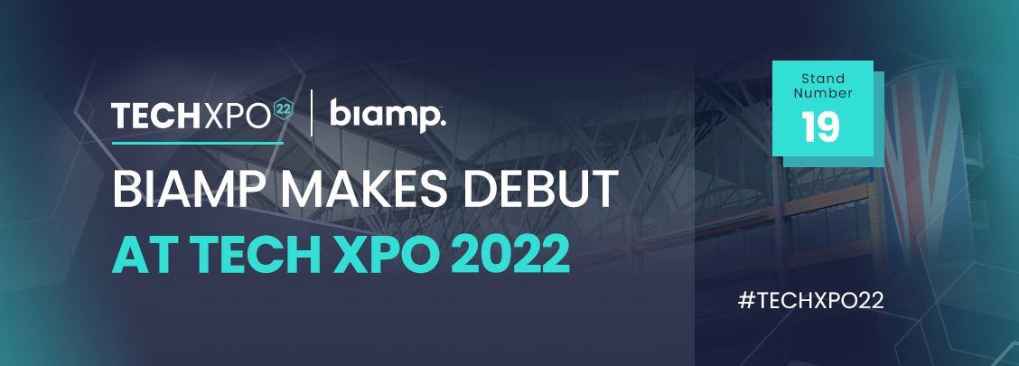 Biamp makes debut at Tech Xpo