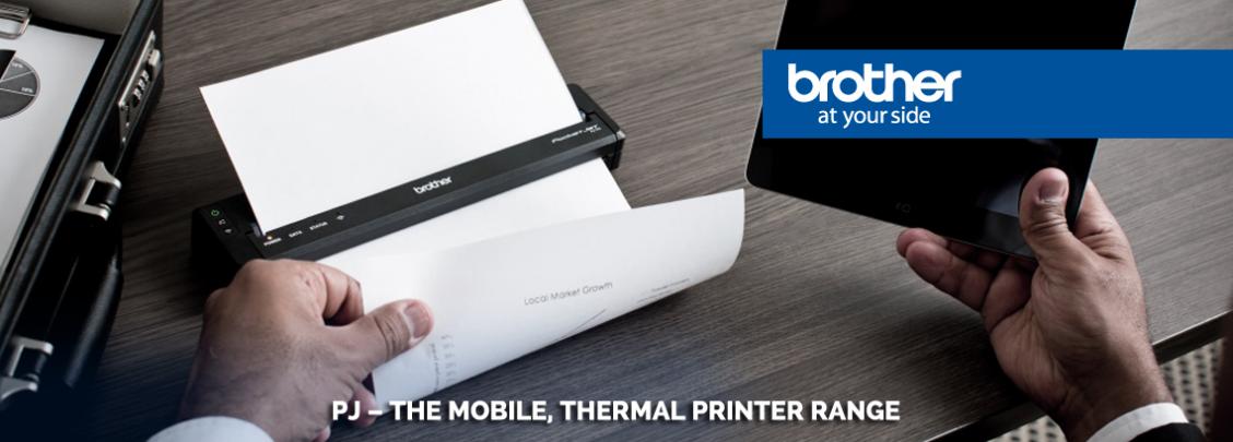 Brother PJ mobile printer new to use