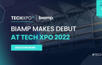 Biamp makes debut at Tech Xpo