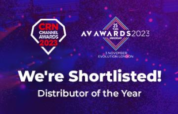 Midwich shortlisted - AV Awards and CRN Awards 2023