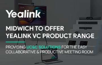 Midwich now offers Yealink VC product range