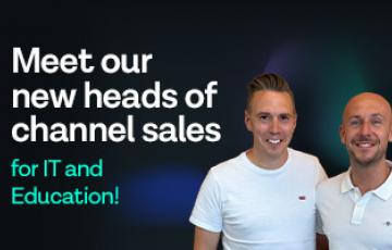 Ellis Barnes and Bradley Bennett as heads of channel sales for IT and Education
