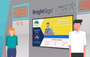 BlueFox-BrightSign-Occupancy-Monitoring-Solution-for-Social-Distancing