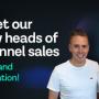 Ellis Barnes and Bradley Bennett as heads of channel sales for IT and Education