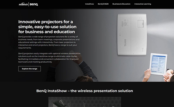 BenQ Projectors - Explore the Full Range of Projectors from Midwich