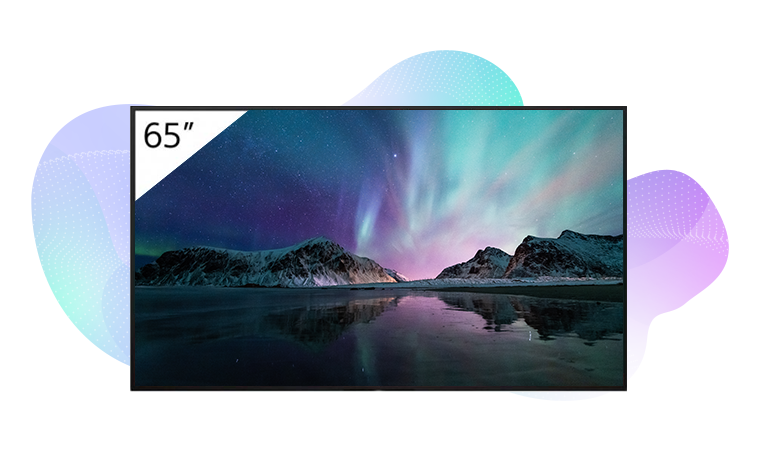 Sony commercial displays