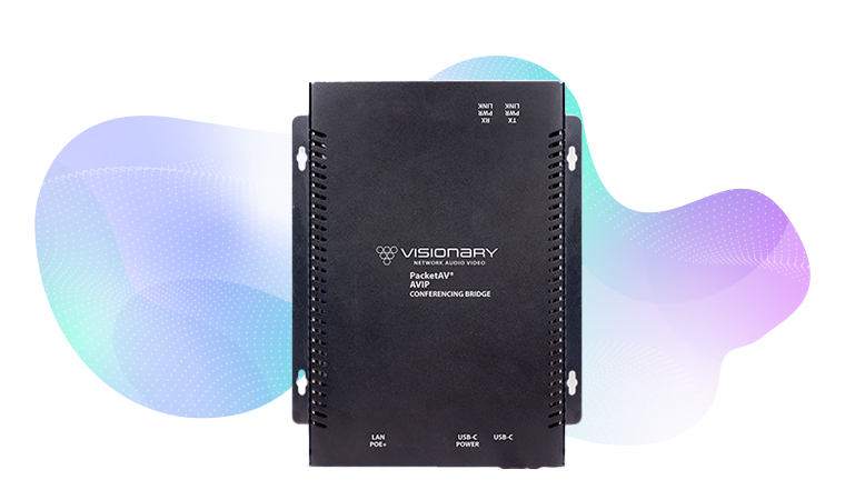 Visionary AVoIP conferencing bridge