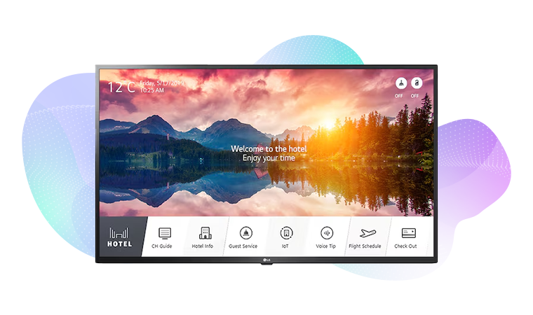 LG 55” commercial display