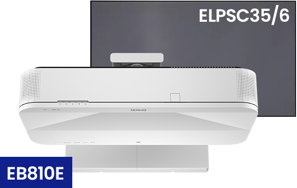 Epson EB-810E and ELPSC35/6