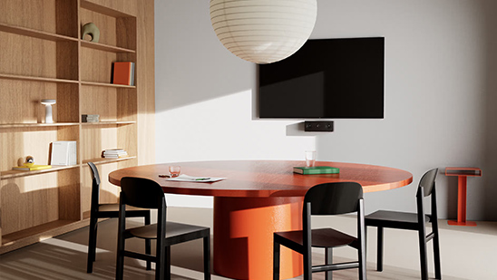 Introducing Huddly® C1™: AI-driven videobar for small and medium meeting rooms