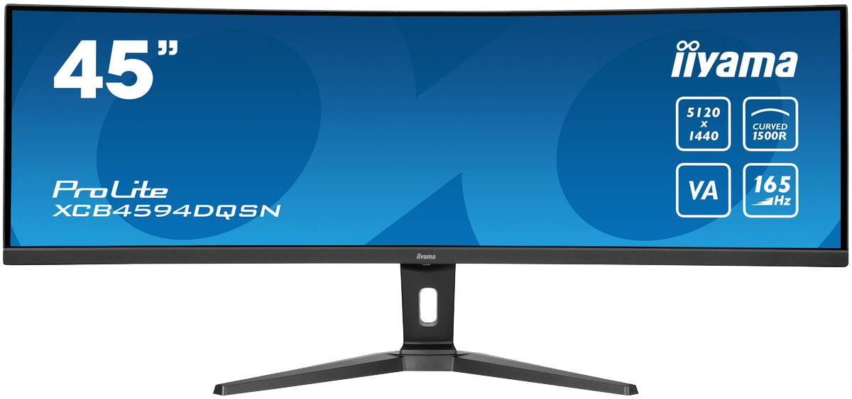 45 Curved 1500R VA LCD,165Hz, USB-C Dock Display