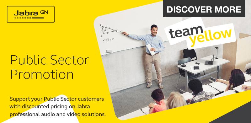 Support your Public Sector customers with discounted pricing on Jabra professional audio and video solutions.