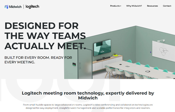 Midwich | Logitech video conferencing and collaboration technology