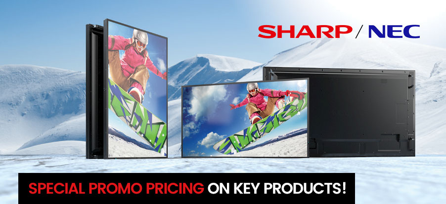 Save up to £366 on selected Sharp/NEC ME Series Displays