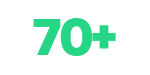 70+ registered members